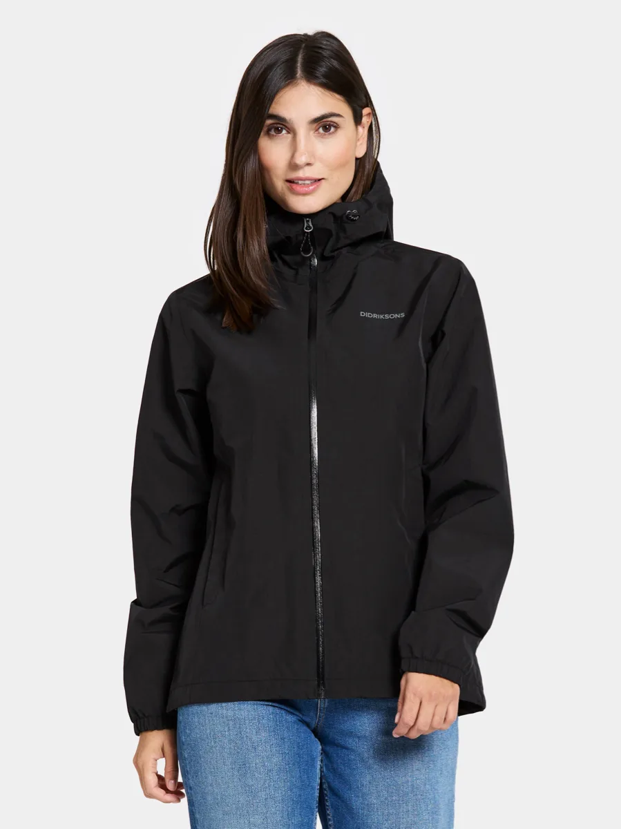 Didriksons Varja Wns Jkt Black