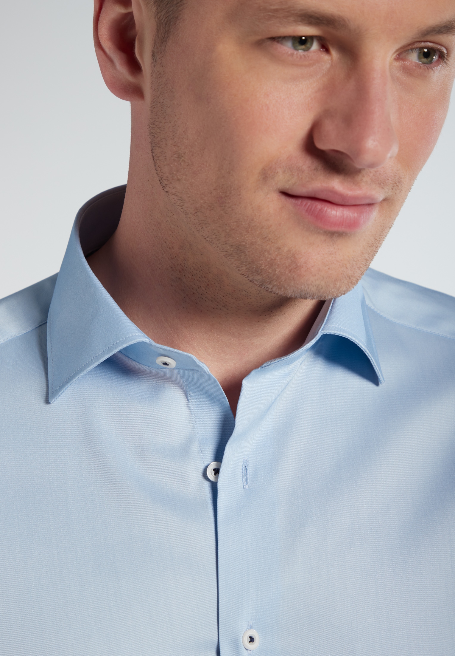 Eterna Langarmhemd »SLIM FIT«, EASY IRON (bügelleicht)