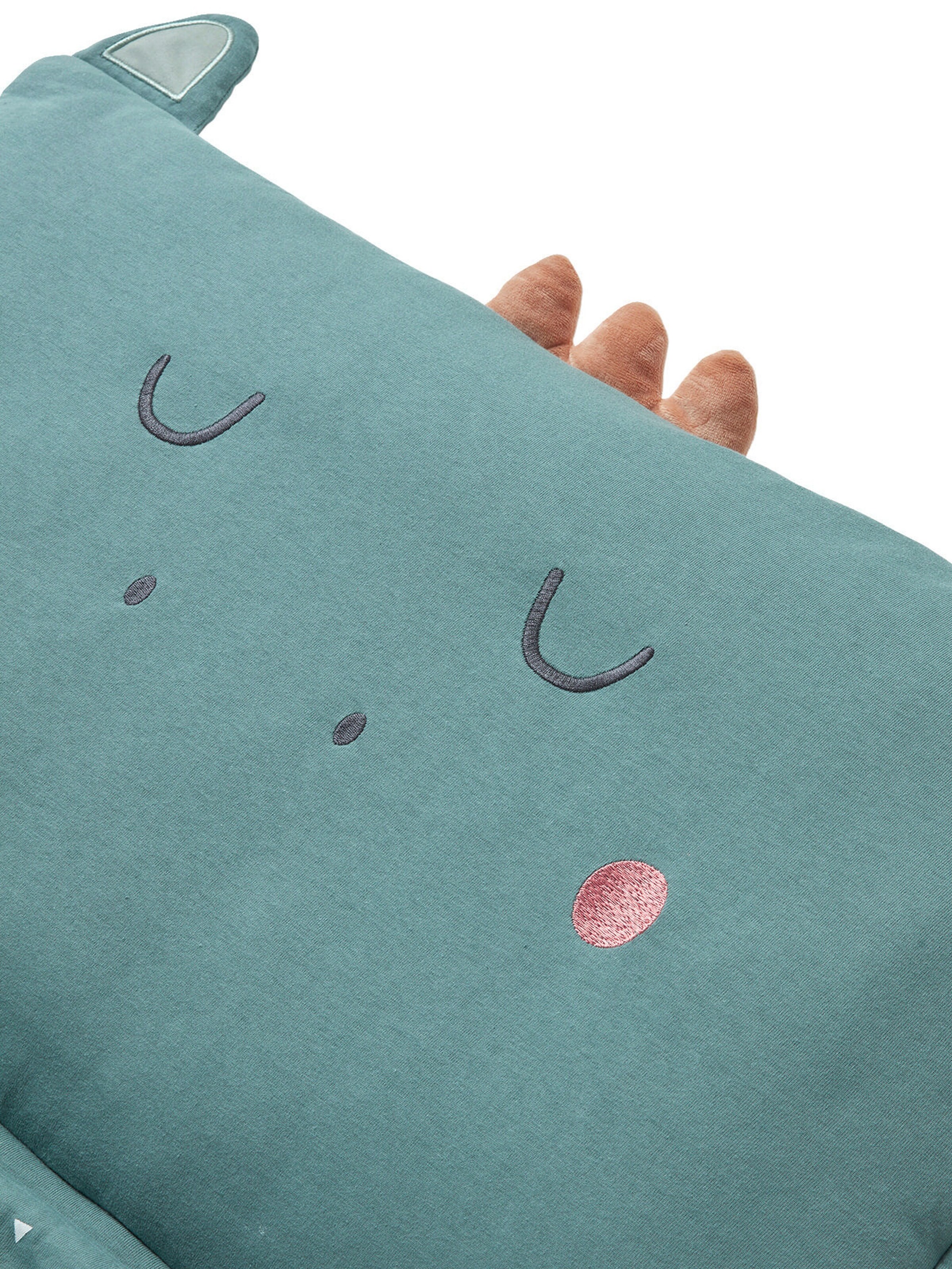 Vertbaudet Kinder Schlafsack DRACHE grün