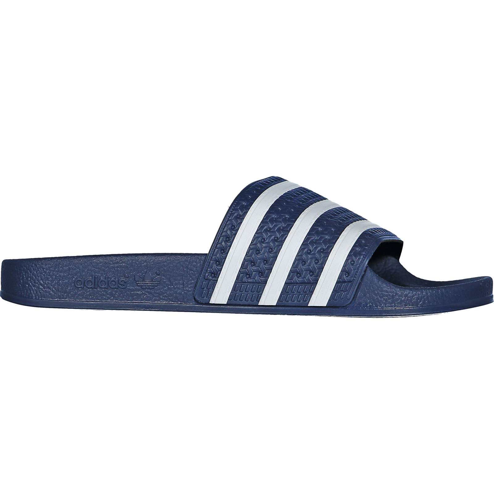 Adidas Badeslipper Adilette Originals dunkelblau, 48.5