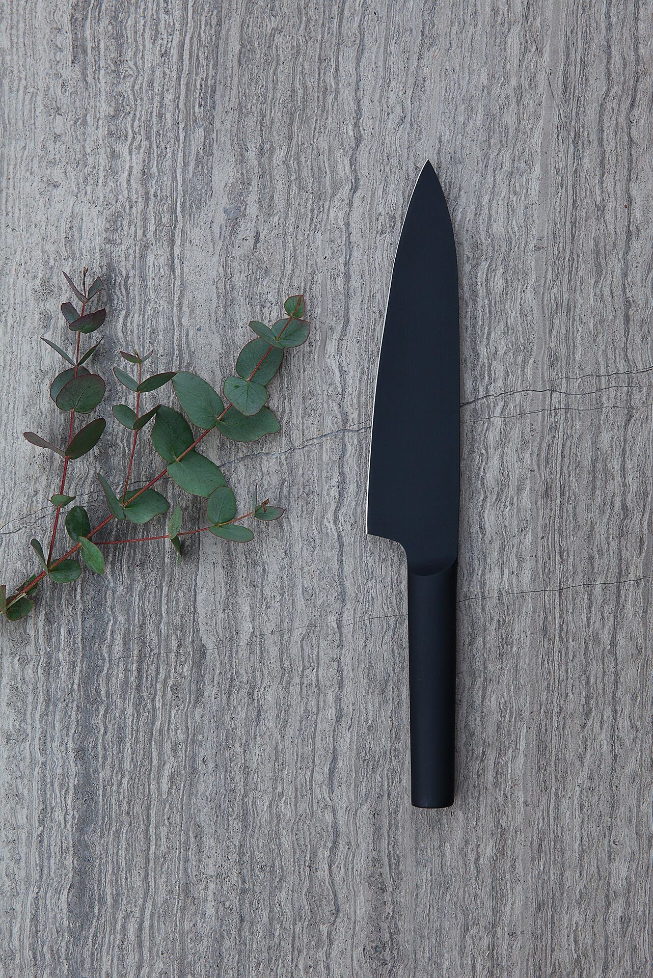 KURO CHEFMESSER SCHWARZ L19CM - Schwarz / T: 2.8 cm x H: 19.0 cm