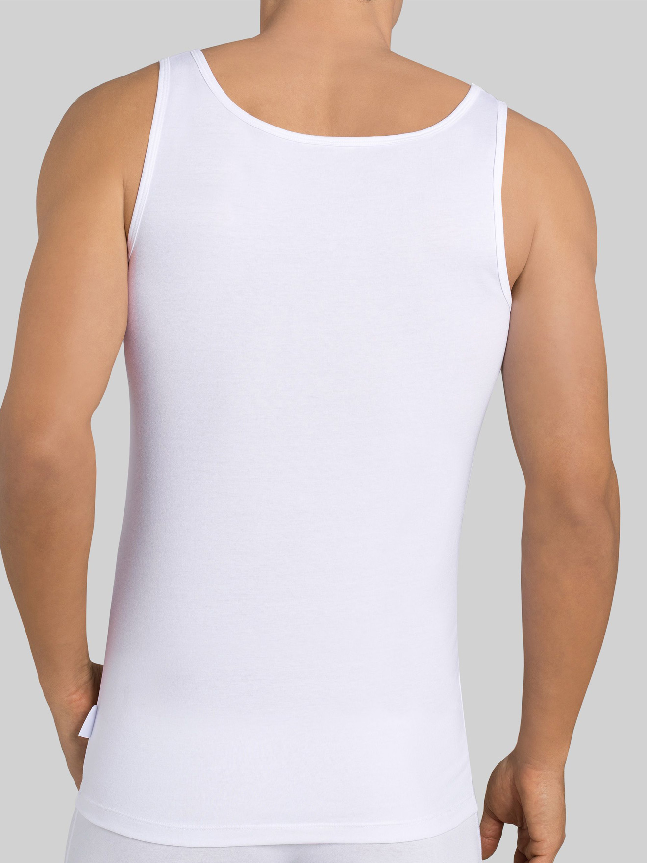 Lot de 2 t-shirts sans manches col rond