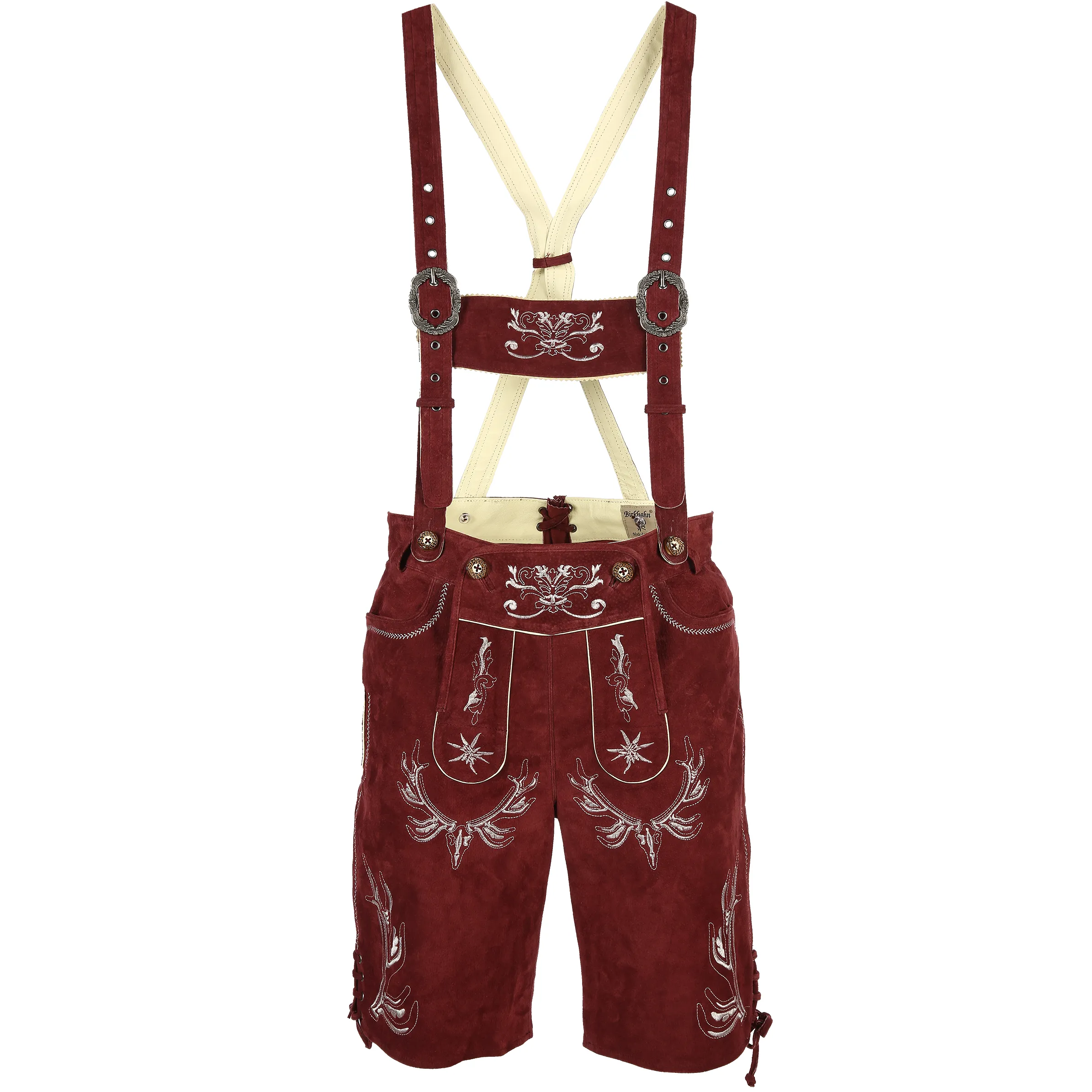 Herren Trachten Echtlederhose 