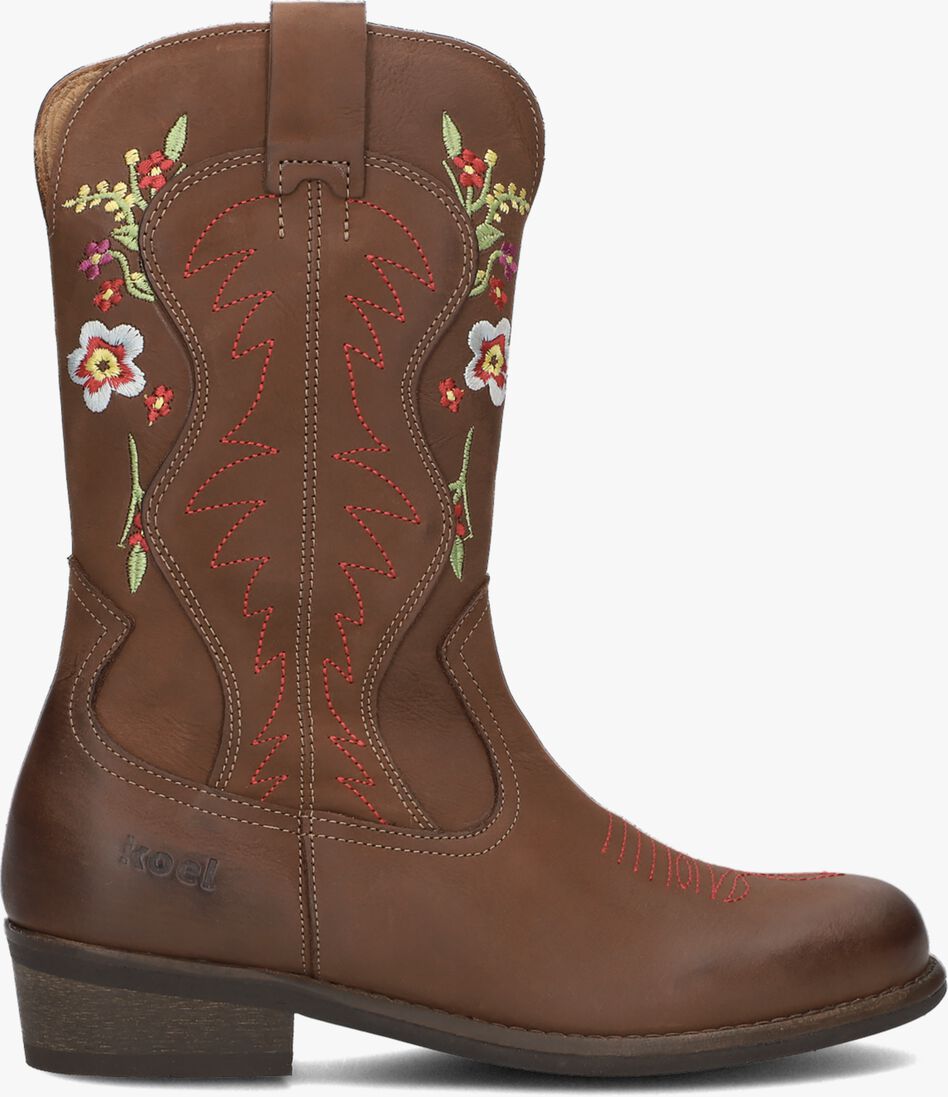 KOEL4KIDS bruine koel4kids cowboylaarzen 10m010