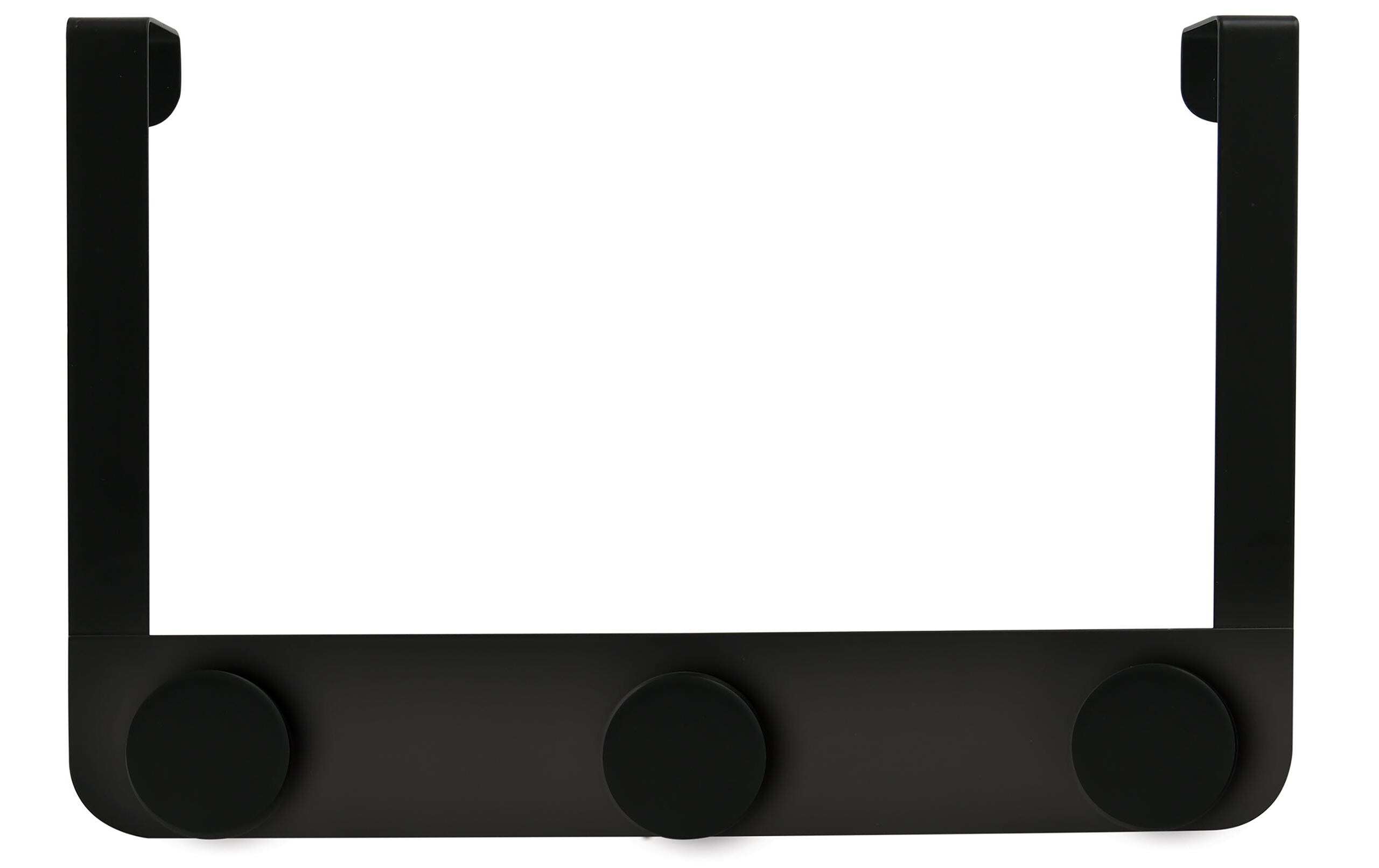 Wandhaken Ronda Tre, 3-fach SchwarzTürhaken