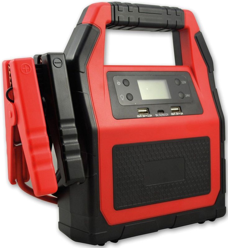 Rodac - JumpStarter - Starthulp - 12/24V - Lithium-Ijzerfosfaat