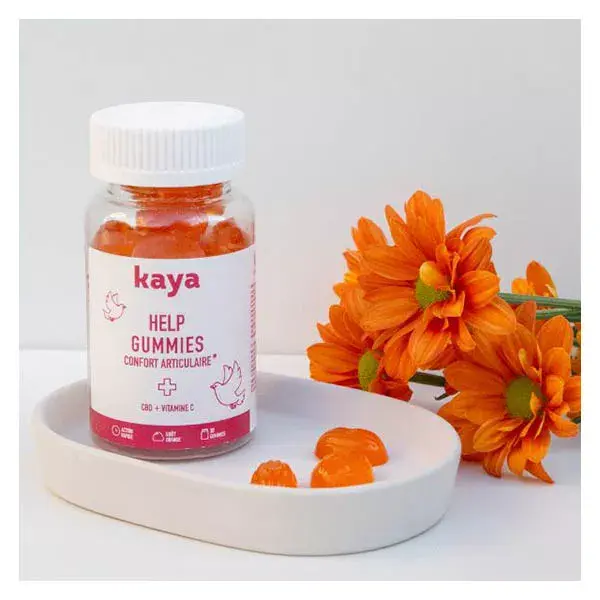 Kaya Help Gummies para Alívio das Articulações com CBD - 30 unidades