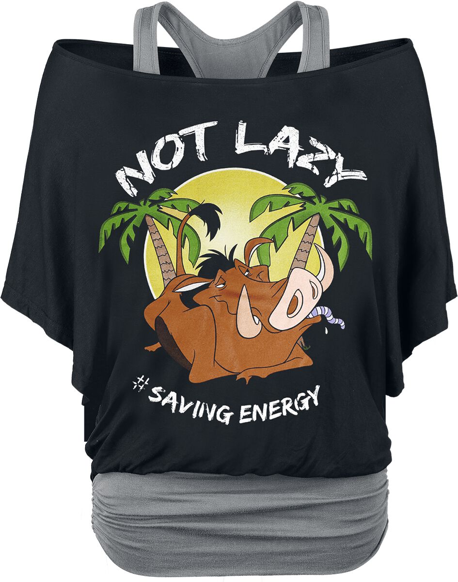 Not Lazy | Le Roi Lion T-Shirt Manches courtes