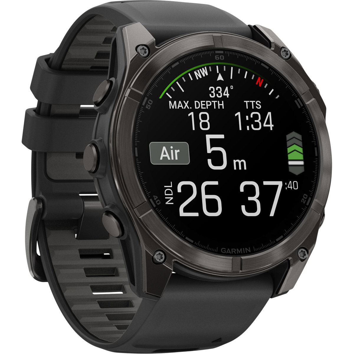 Garmin Fenix 8 - 51 mm Amoled Sapphire GPS Pulsur