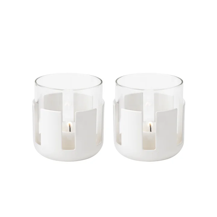 Stelton - Luna Teelichhalter, soft white