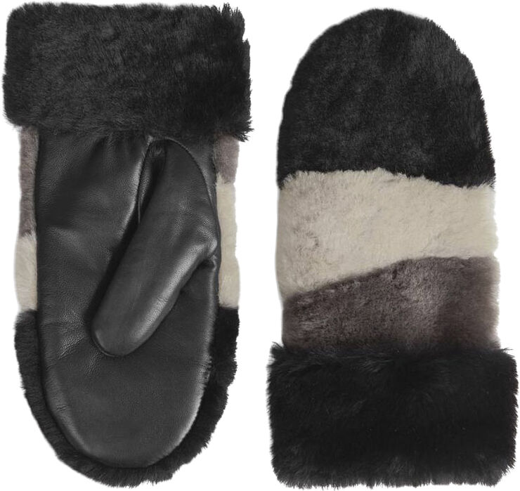 Markberg CattyMBG Mitten Bl. w/caramelmajor brown