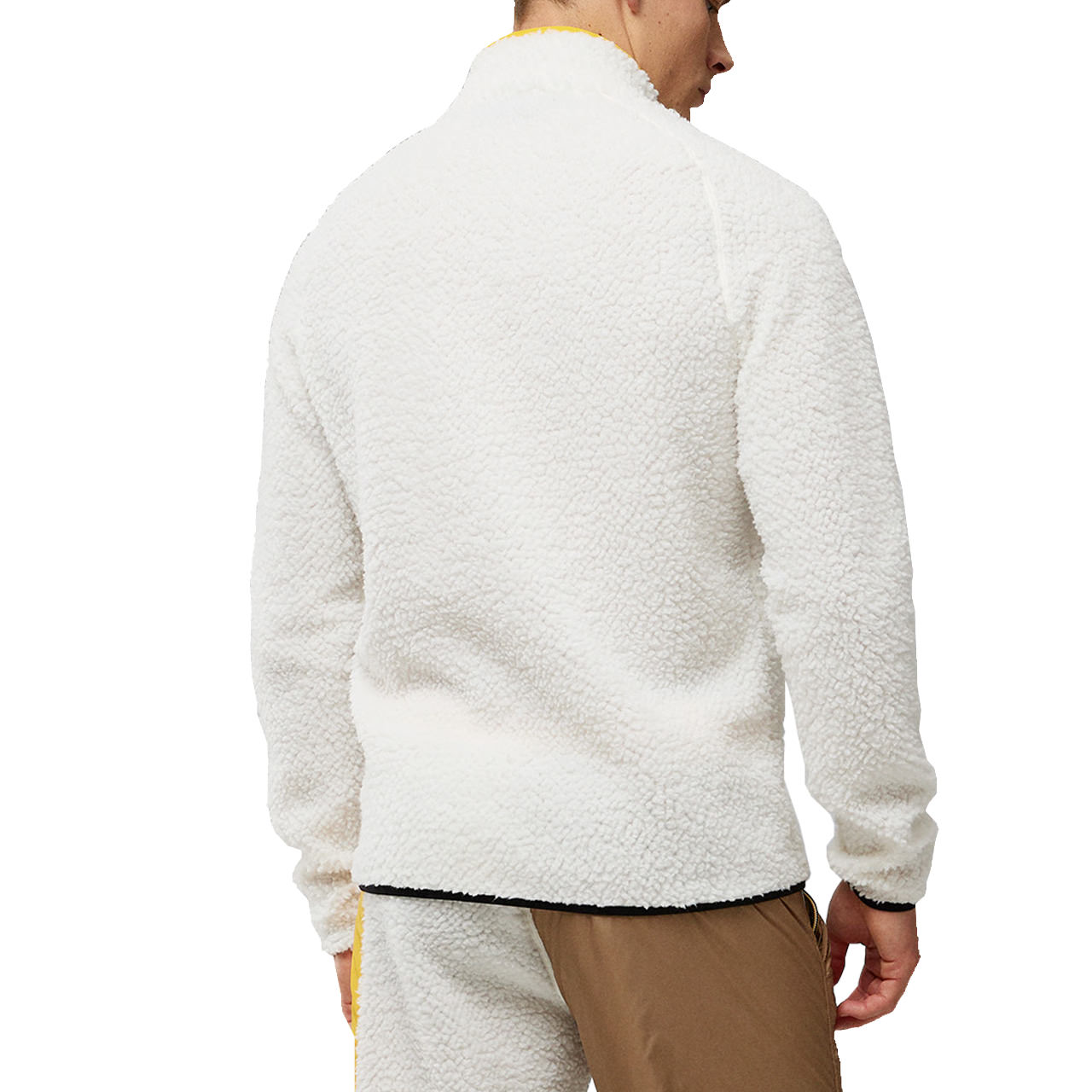 J.Lindeberg Herren Fleece Jacke ZEKE cloud white | Herren Skibekleidung | Skibekleidung | Alpin Ski | XSPO