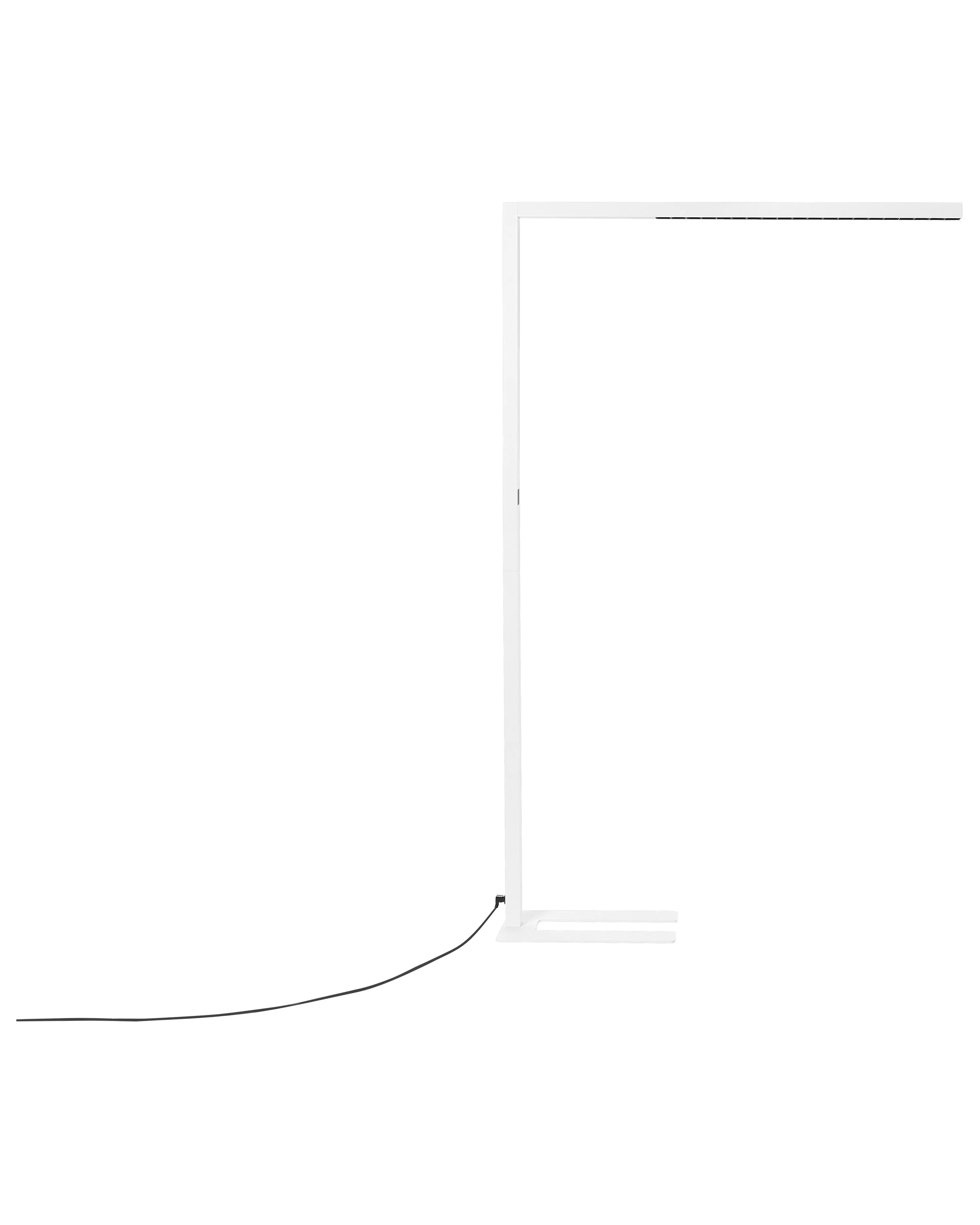 LED staande lamp MENSA met bewegingssensor Metaal Wit
