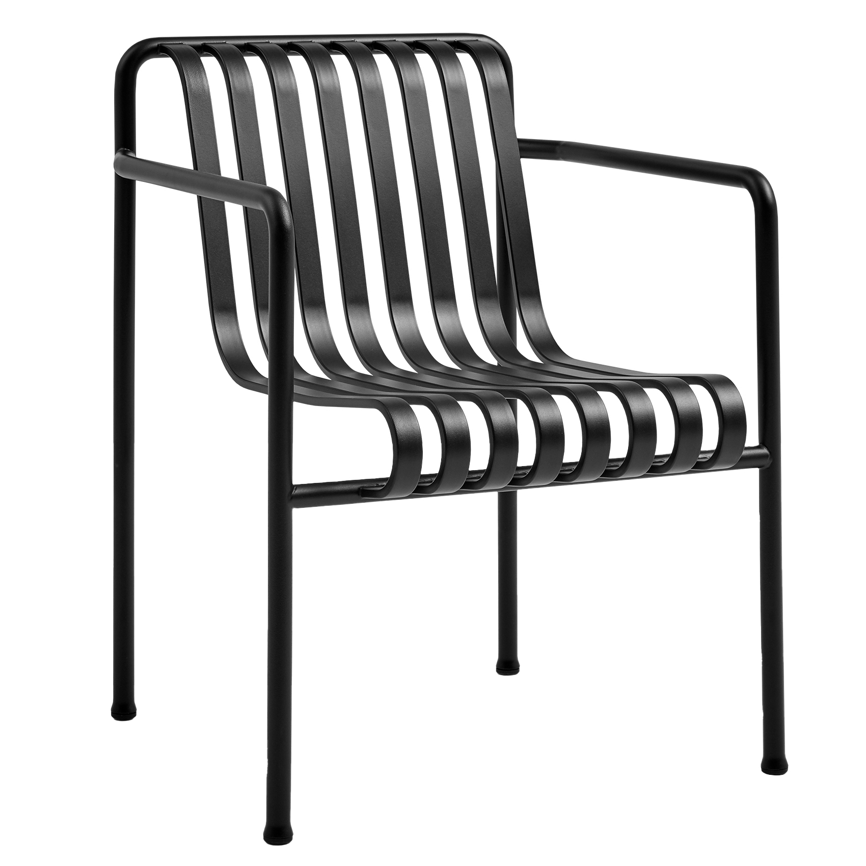 Tuinstoel Palissade Dining met armleuning anthracite