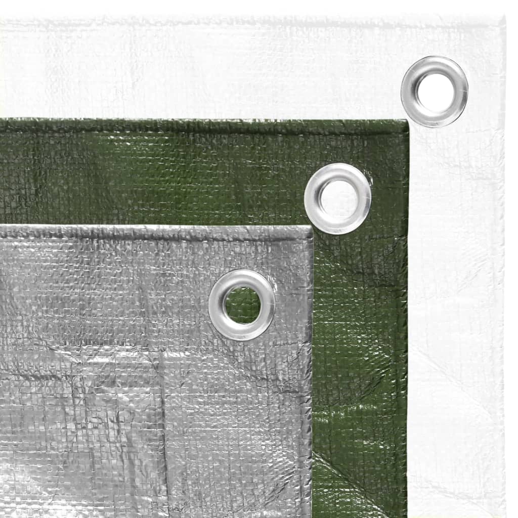 Bâche 180 g/m² 6x6 m gris pehd