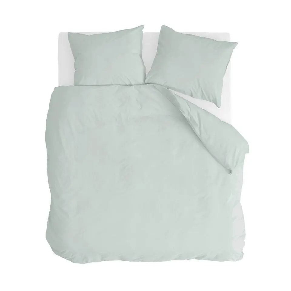Walra - Dekbedovertrek Vintage Cotton - 240x220 cm - Jade