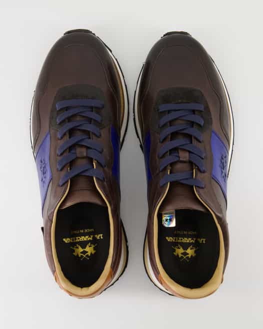 La Martina LFM242.070.4180 Sneaker in Braun