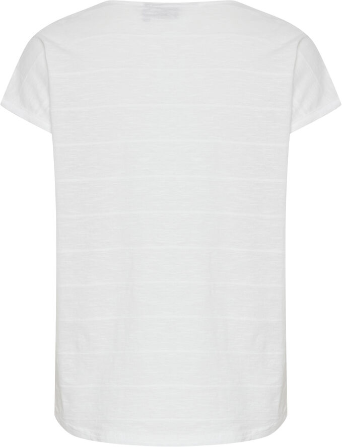 Fransa FRJAMI TEE 2 Blanc de blanc