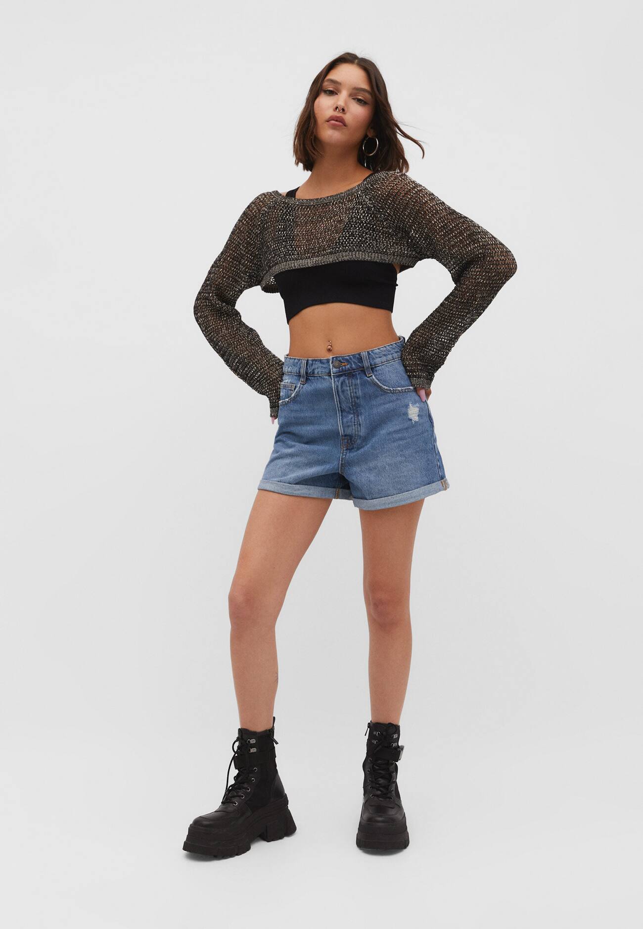 shorts estilo Mom