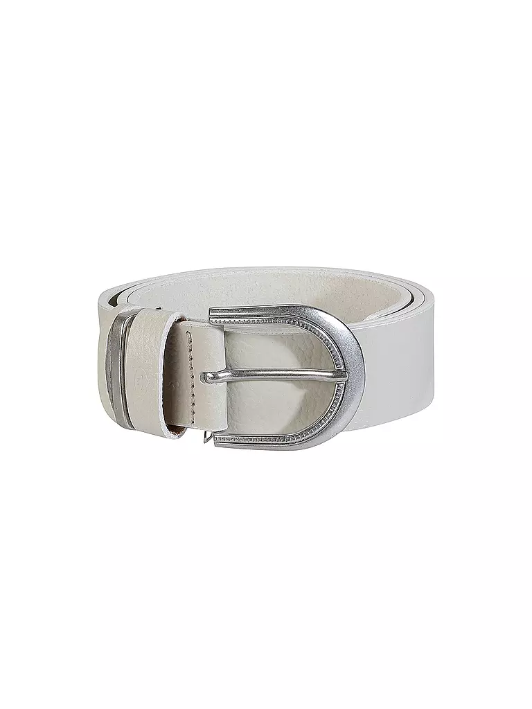 TOM TAILOR Ledergürtel TTSANDRA creme