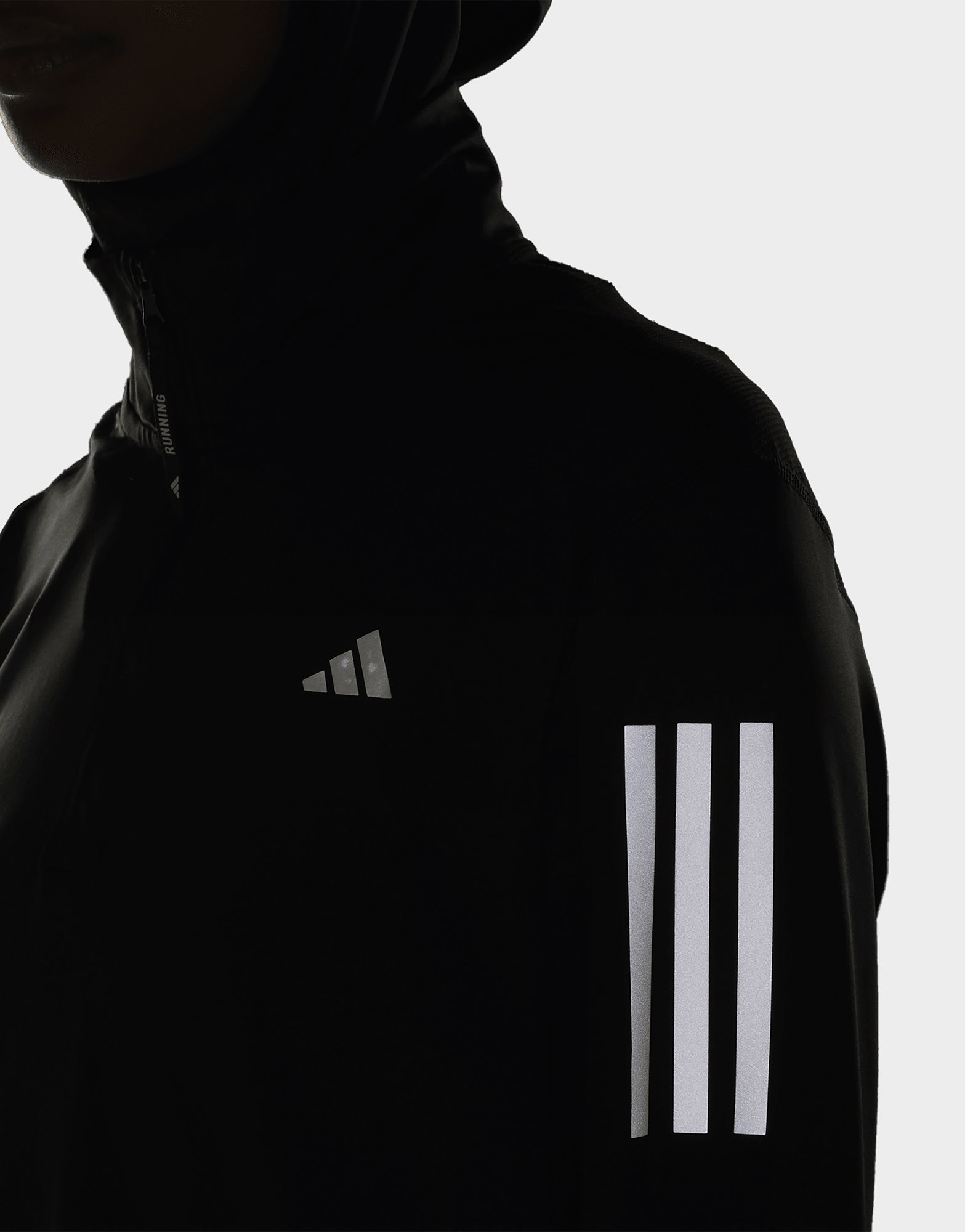 adidas Veste demi-zip Own the Run