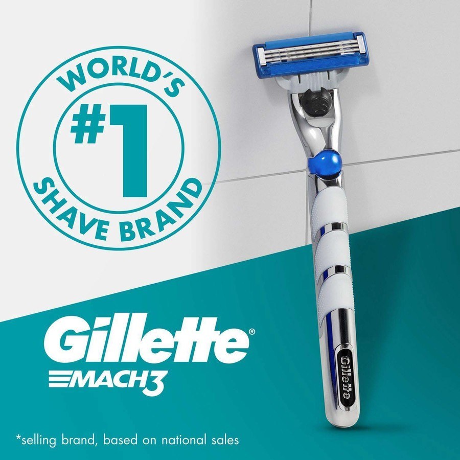 Gillette Mach3 Turbo Men’s Razor Blade Refills 5pcs