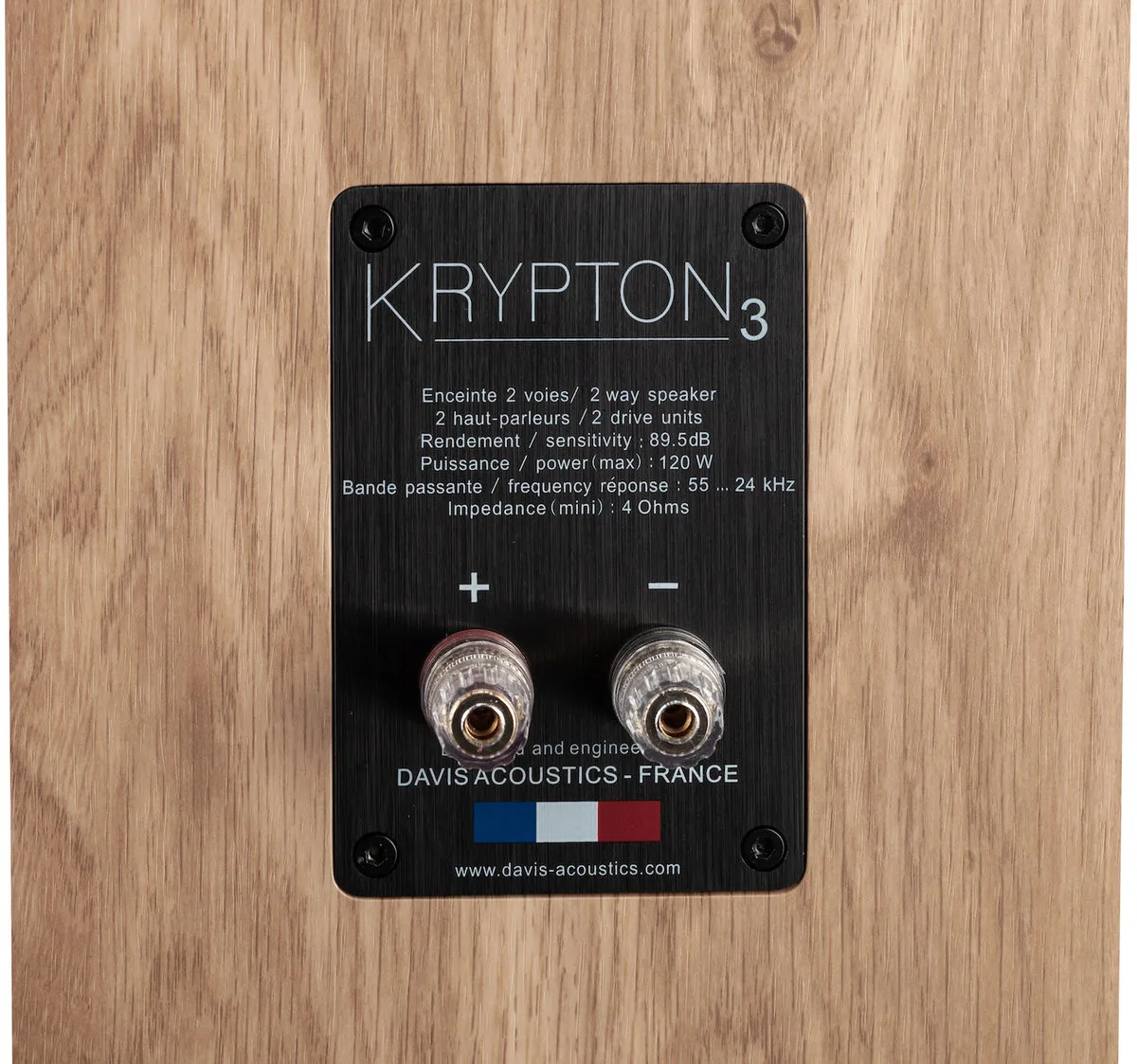 Davis Acoustics Krypton 3 Blanc (la paire) Enceintes bibliothèque