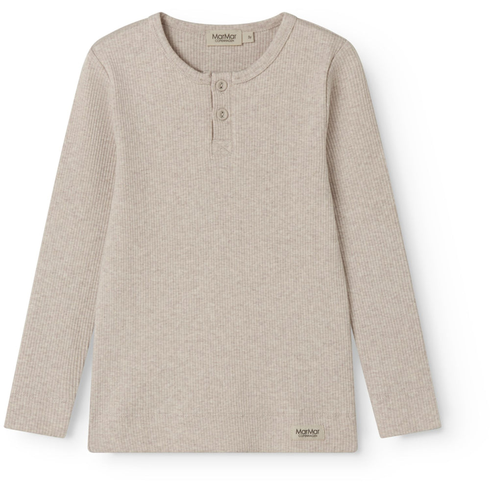Køb MarMar Modal Melange Light Beige Mel. Bluse
