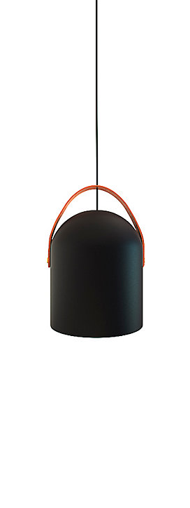 Suspension Hayott noir E27 15W IP20 Ø25 x H. 120 cm