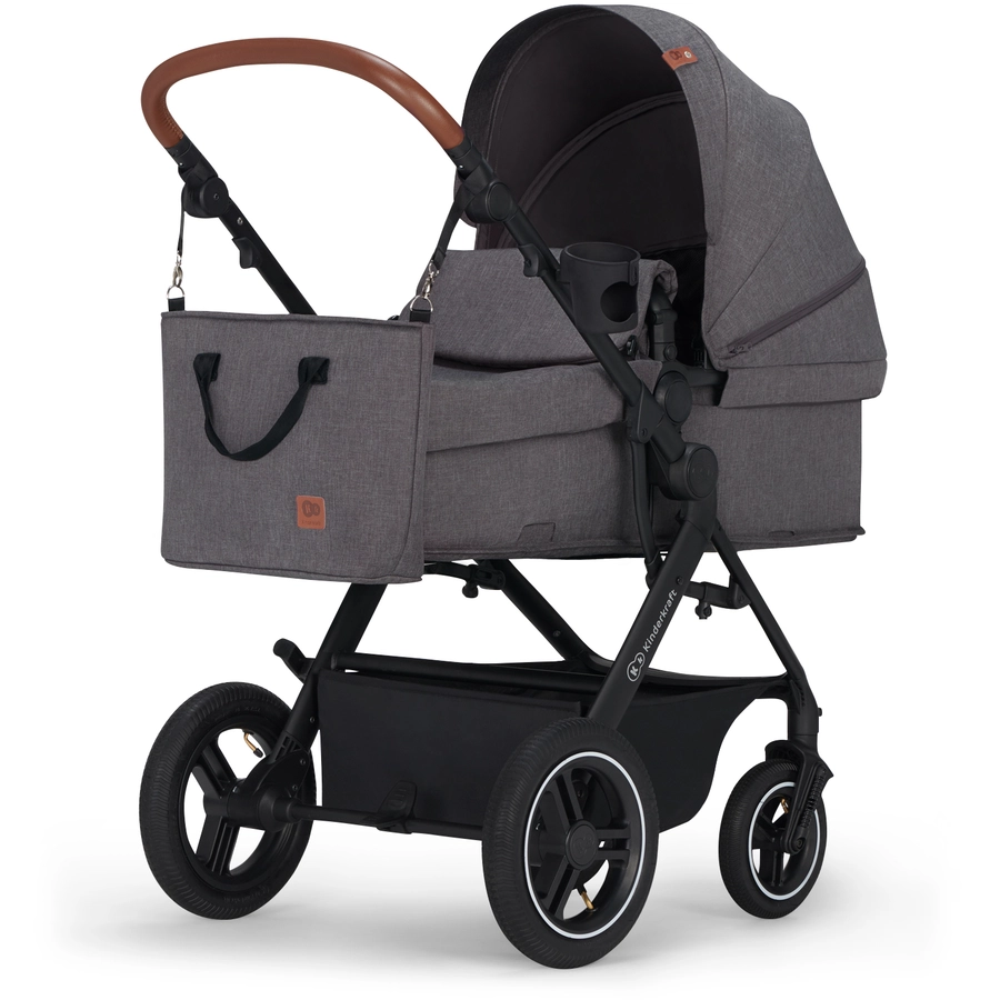 Kinderkraft Kinderwagen B Tour 3 in 1 Mink Pro Dark Grey
