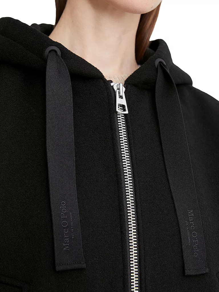 MARC O'POLO Wolljacke  schwarz
