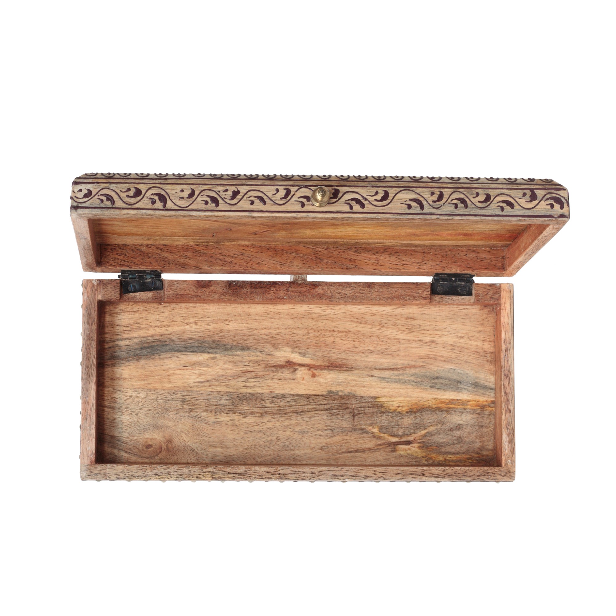 2er-Set Schatullen 'Balsar', natur, schwarz von fischer's lagerhaus