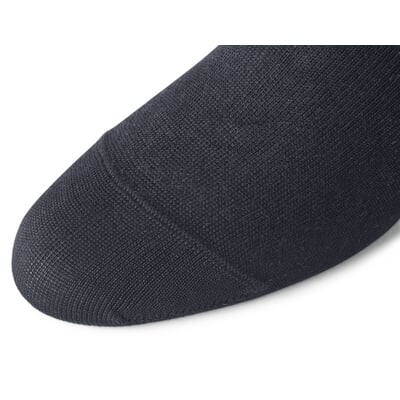 Unisex-Baumwollsocke, Schwarz