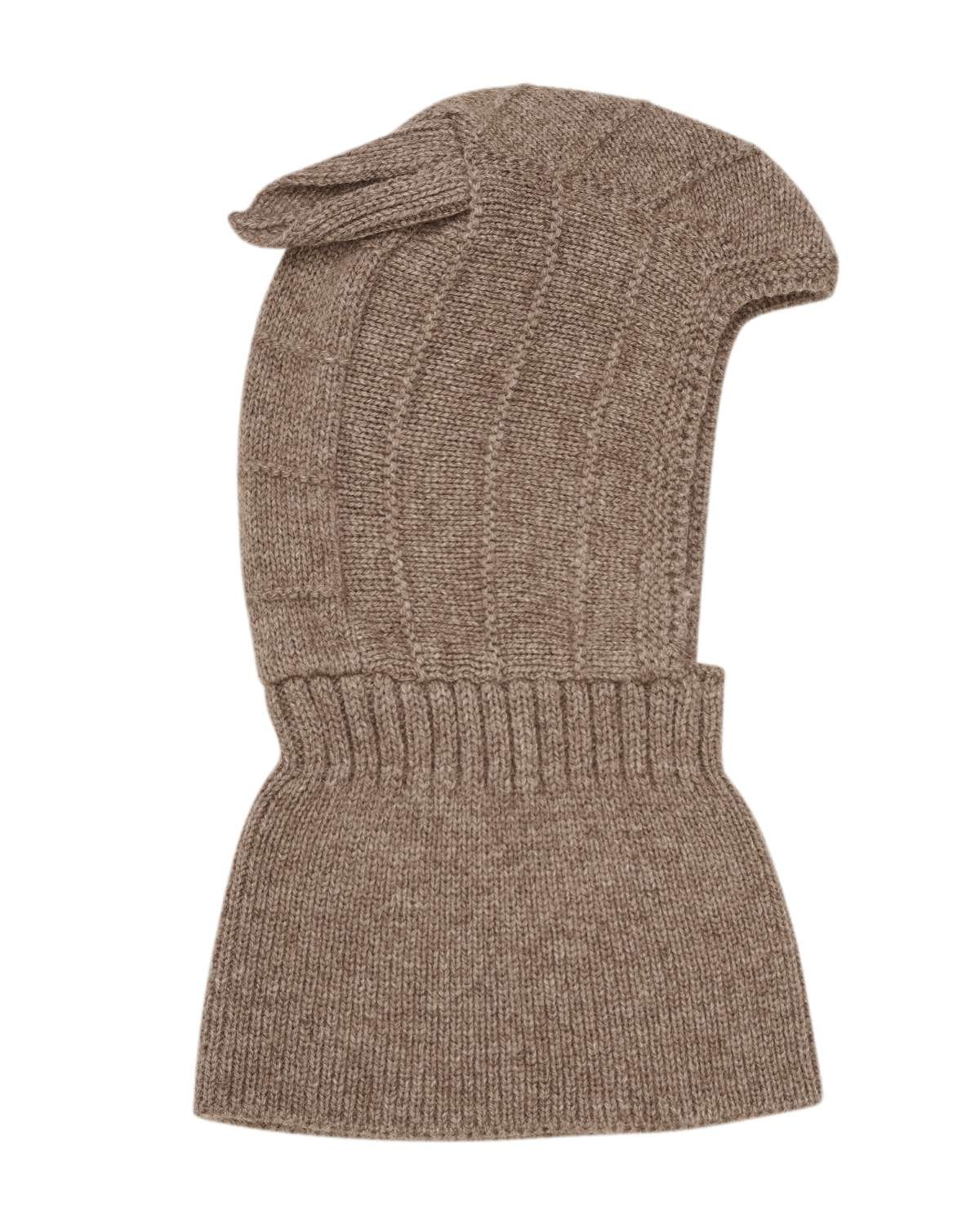 Balaclava Ull – Merino/Cashmere – Strikket | Ears Wool Knit