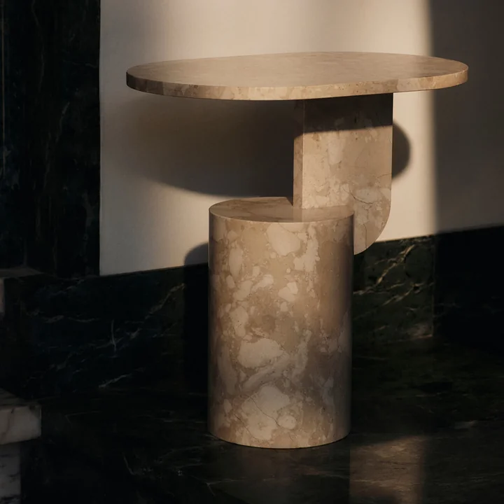 Ferm Living - Insert Beistelltisch, Esche schwarz gebeizt