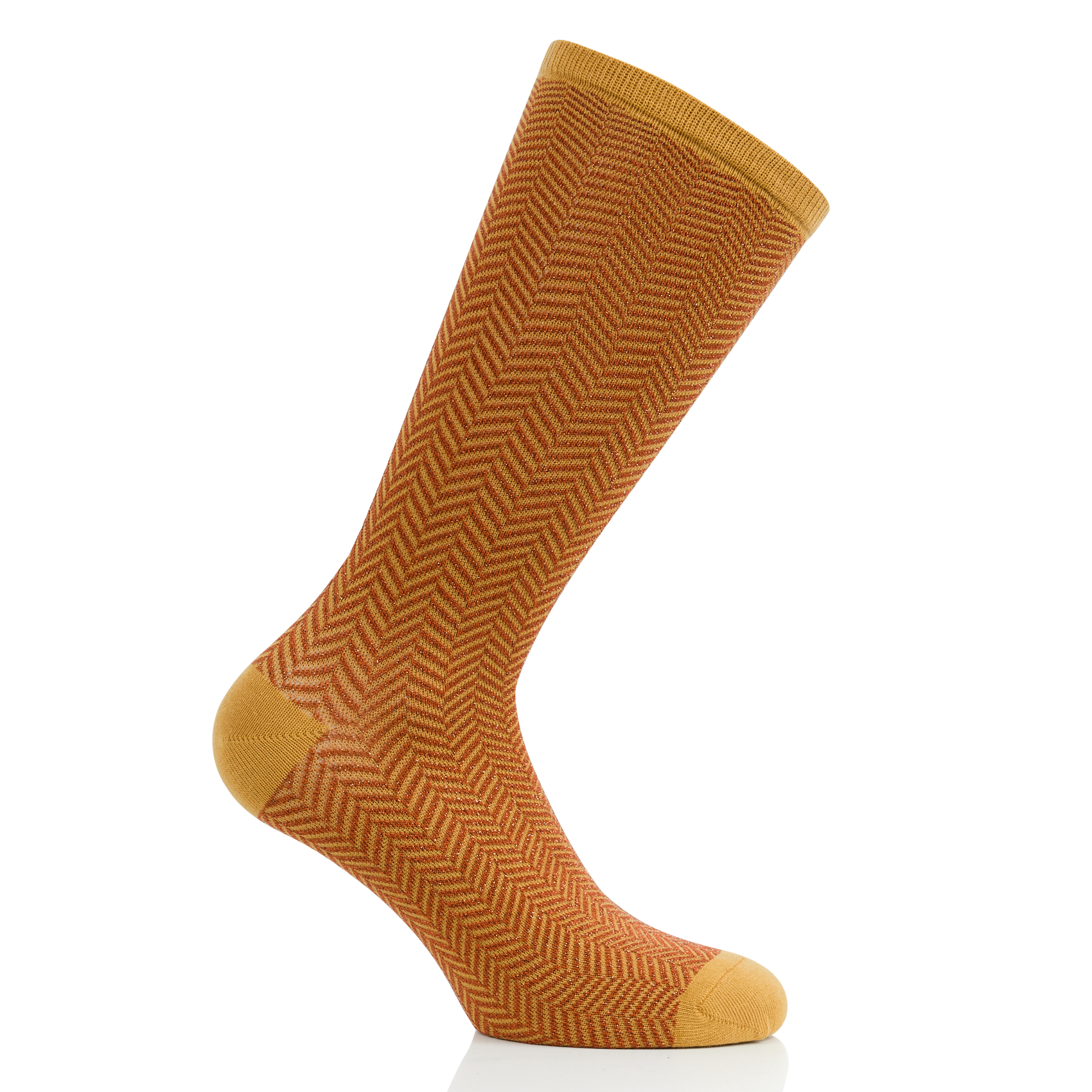 WILDA - Chaussettes en coton mélangé| Orange