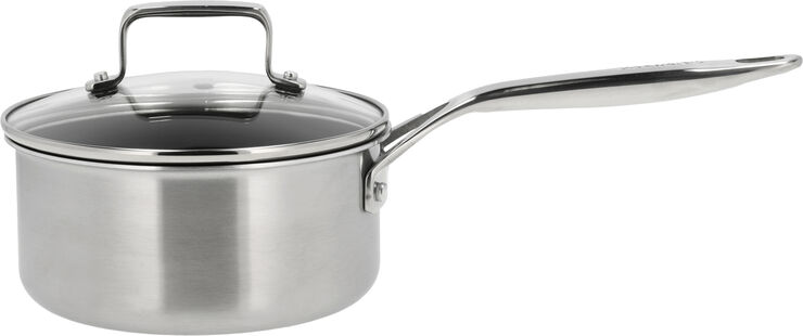 Morsø Kasserolle med glaslåg 79NORD Hybrid 16 cm Stål Stål