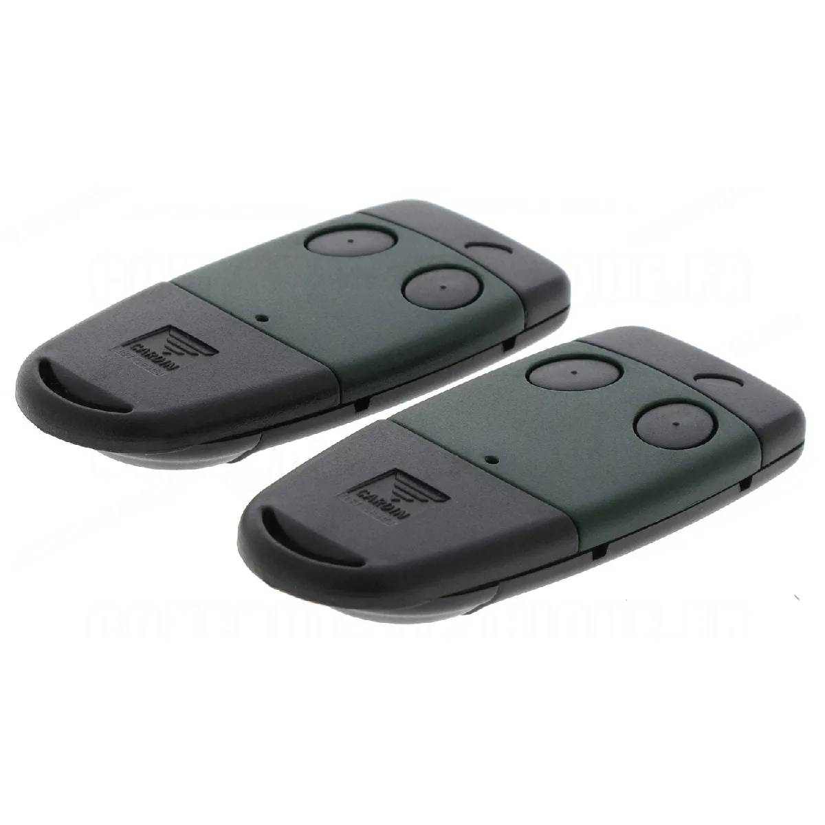 CARDIN Télécommande S449 QZ2 verte (lot de 2)