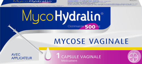 MycoHydralin 500mg Clotrimazol Capsule Vaginale 1