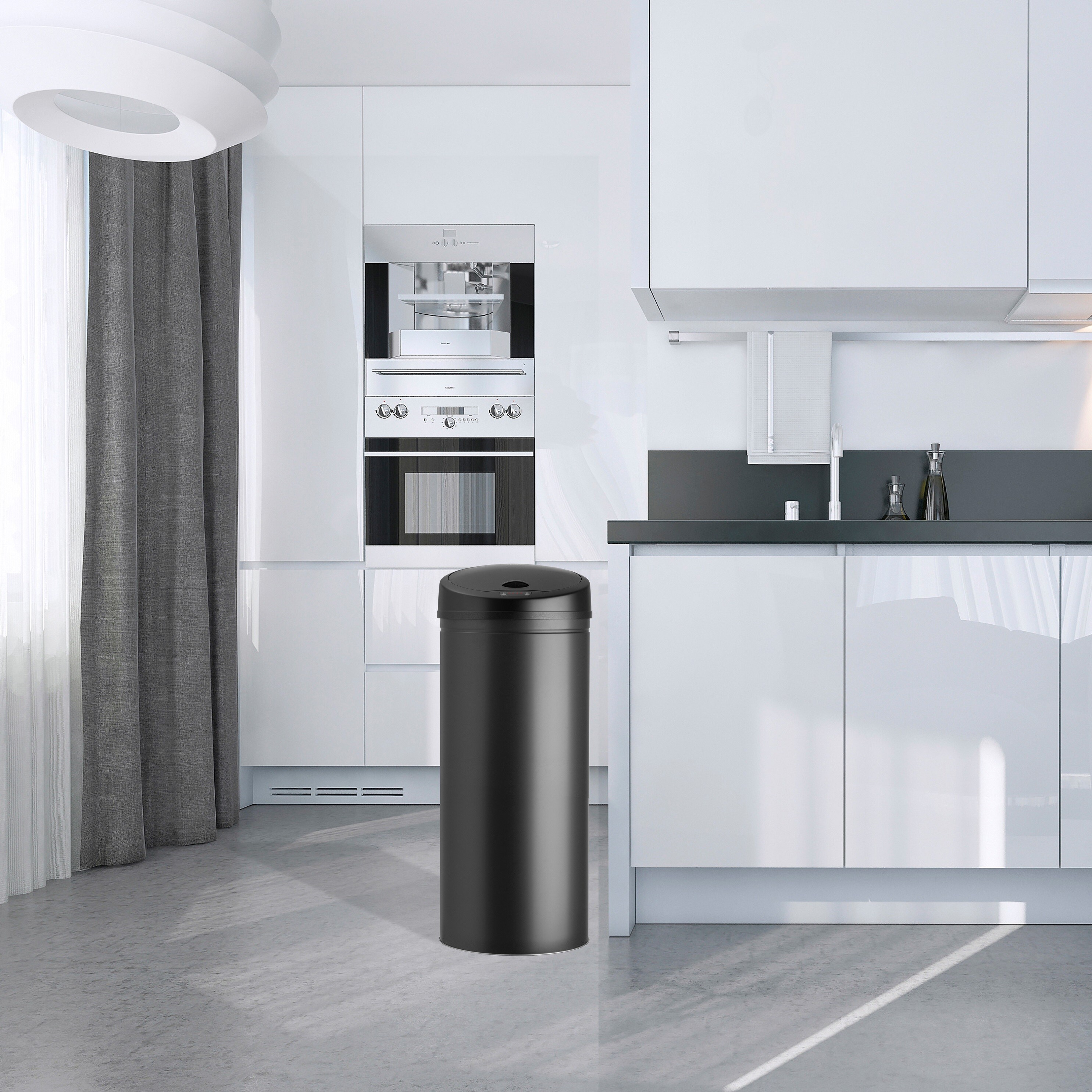 KESSER® Automatik Sensor Mülleimer Abfalleimer Abfall EDELSTAHL Papierkorb