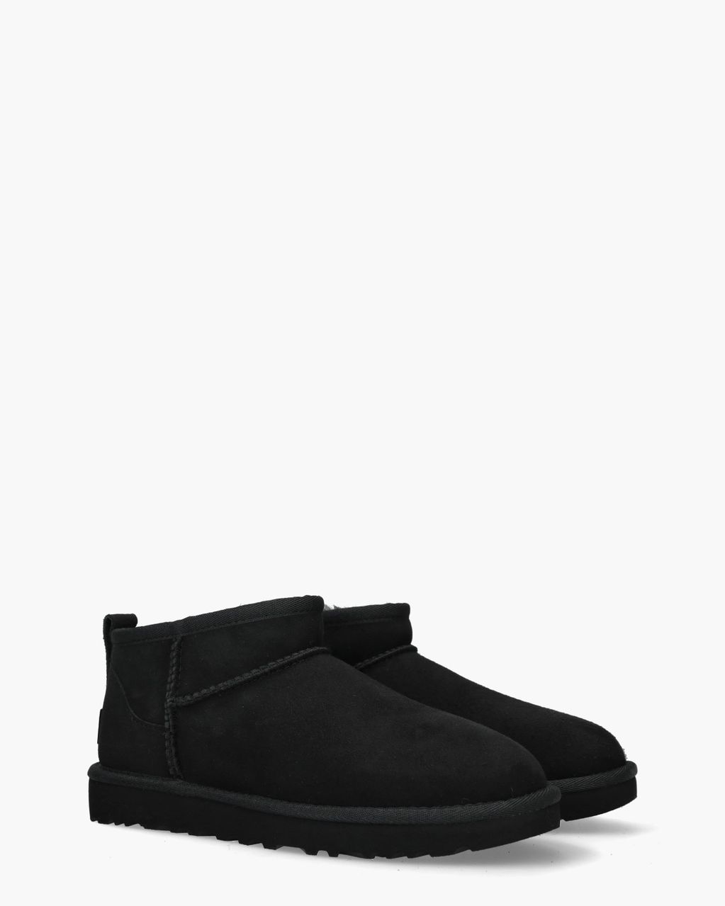 UGG Classic Ultra Mini Boot Black Dames Enkelboots