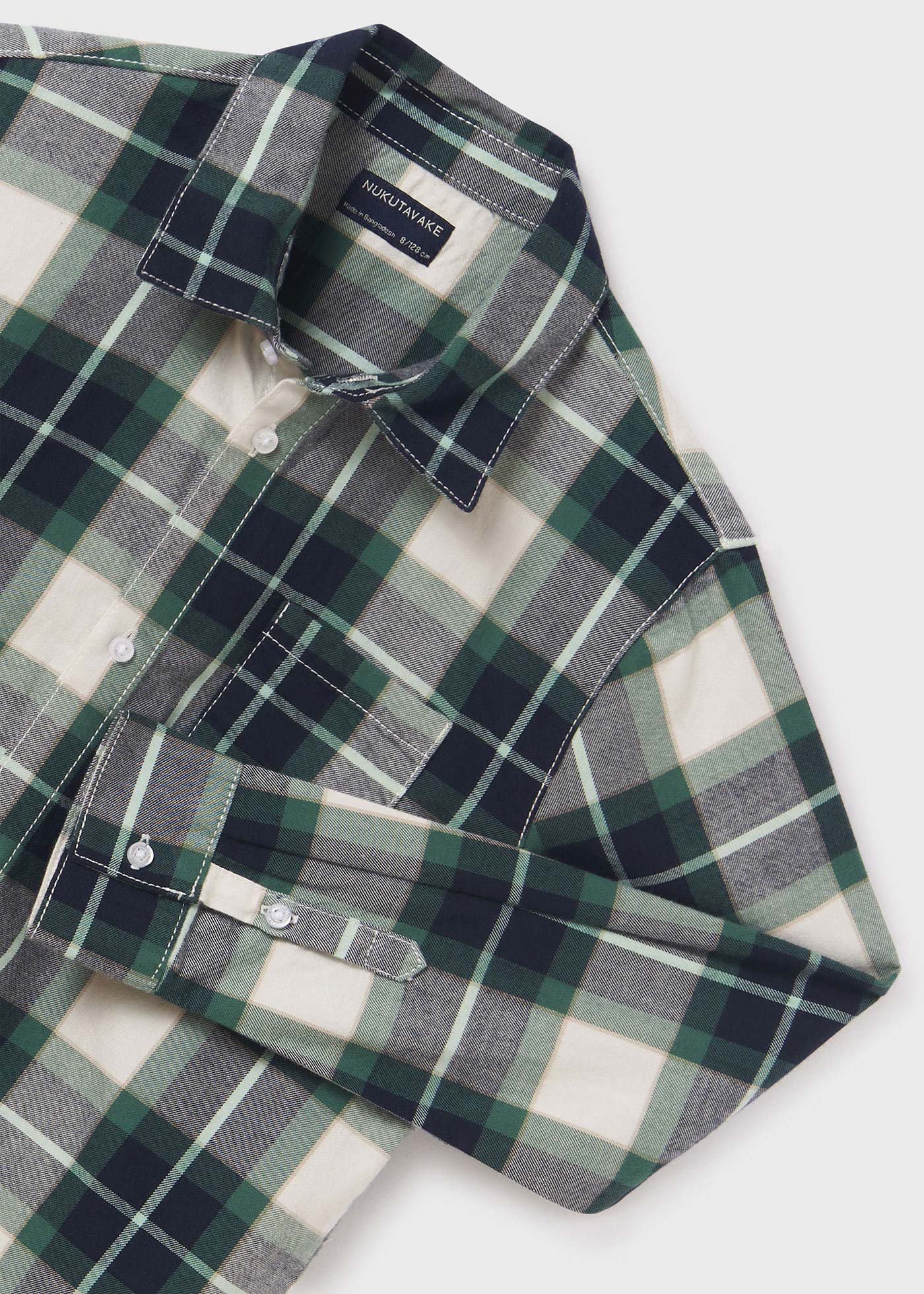 Camisa xadrez Better Cotton para meninos