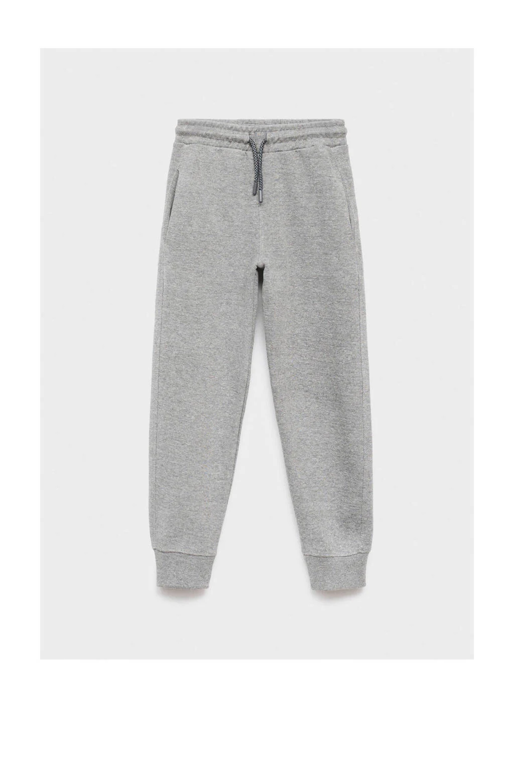 Mango Kids joggingbroek grijs