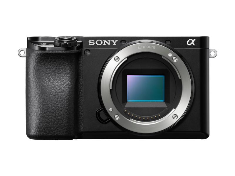 Sony Fotokamera Alpha 6100 Kit 16-50 / 55-210 APS-C-Kamera mit durchgehendem High-Speed-Tracking