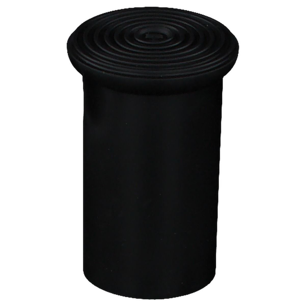 Krückenkapsel 18 mm schwarz