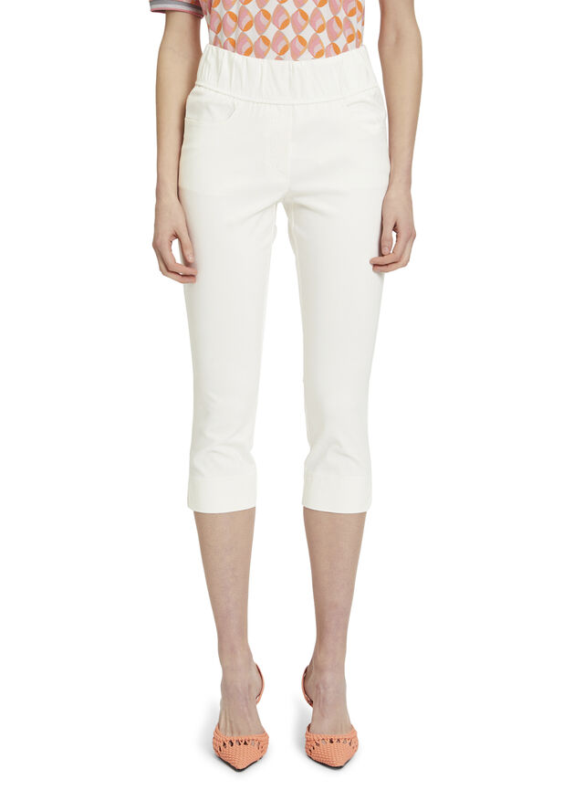 Betty Barclay Hose Casual 3/4 L Hvid
