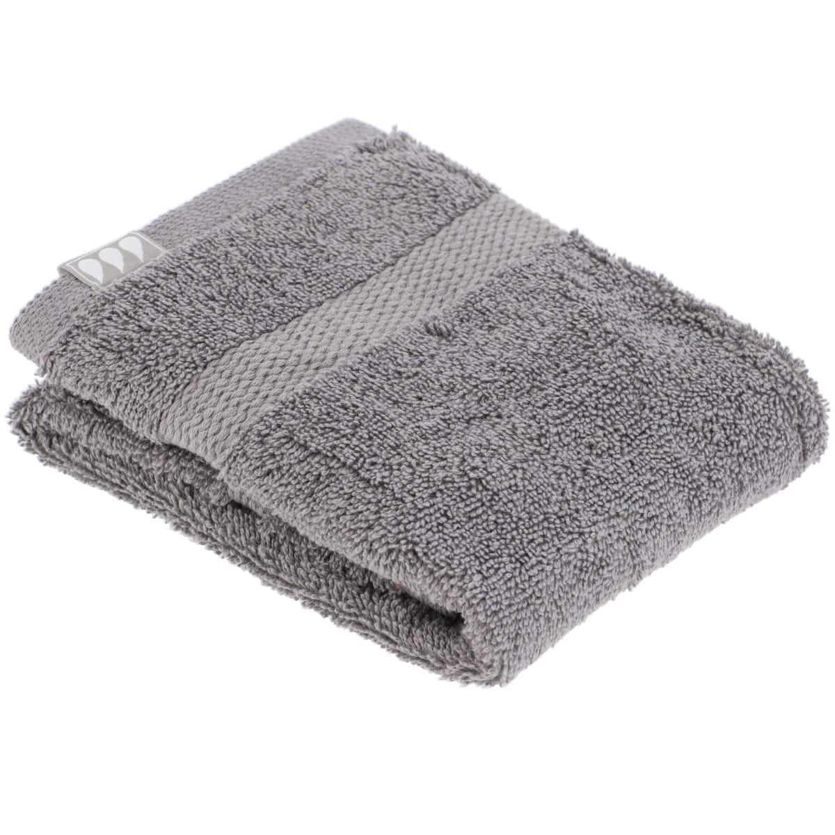 SERVIETTE INVITE 30X50CM COTON GRIS