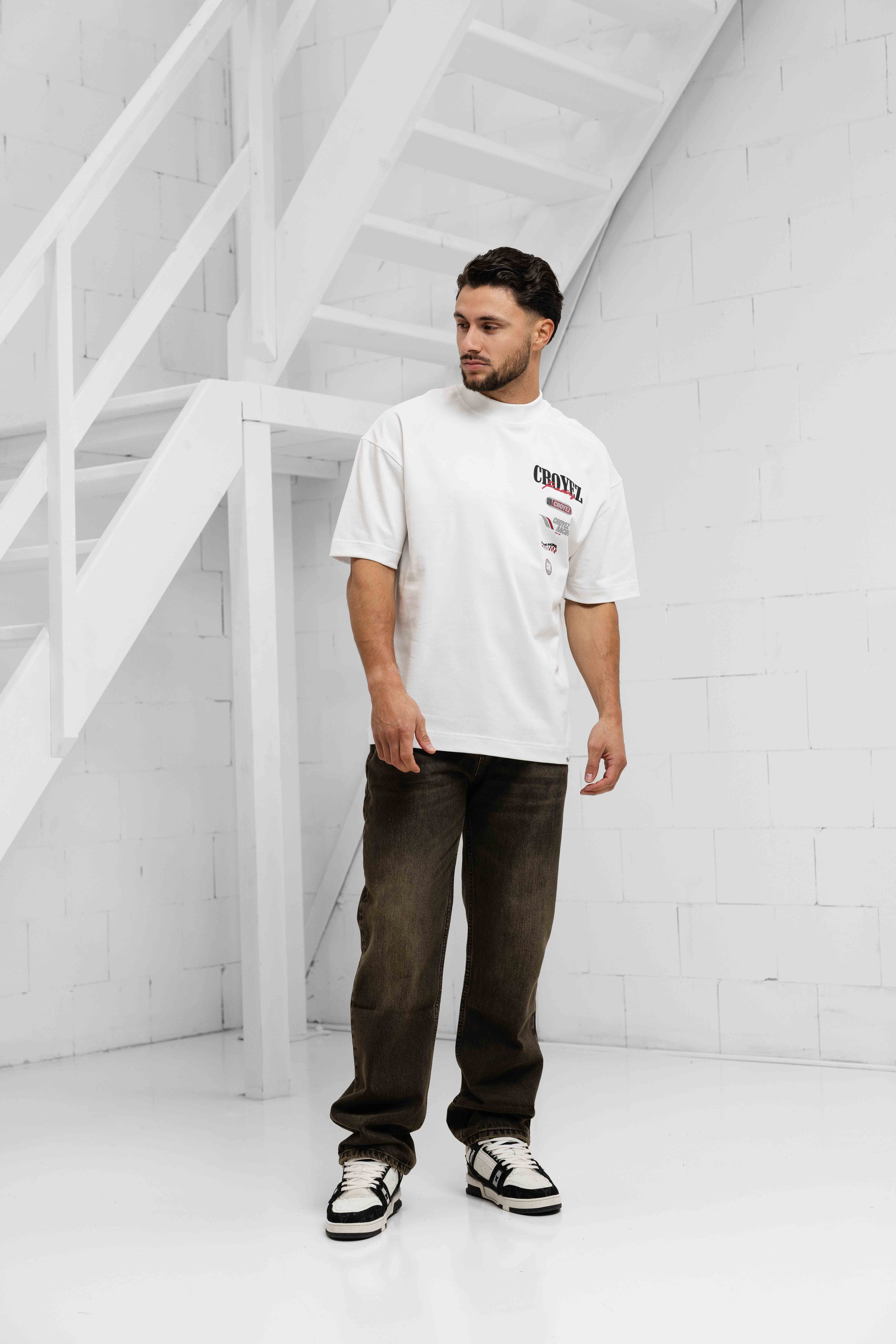 Equalité Nomad Straight Jeans Heren Bruin