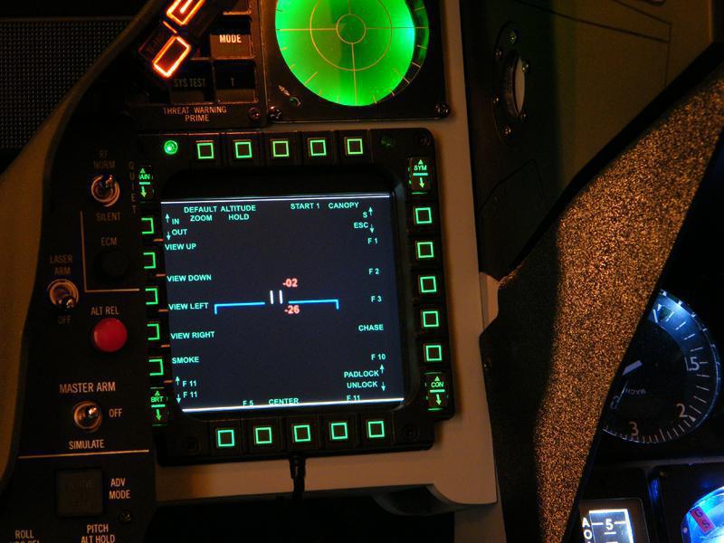 Thrustmaster Controller MFD Cougar Pack Zwei multifunktionelle USB Cockpit Display Panels