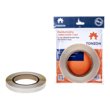 Tonzon watervaste tape voor bodemfolie & thermoskussens, 15m
